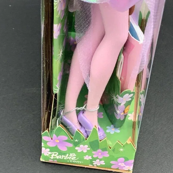 Barbie 2003 Fairytopia Purple Sparkle Fairy Mattel 3+ H2726 NRFB - Picture 10 of 14
